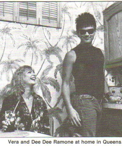 vera boldis|RAMONES: FACTS OF DEE DEE RAMONE.